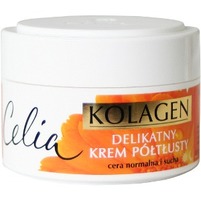 CELIA Kolagen + Nagietek Delikatny krem półtłusty do cery normalnej i suchej 50ml