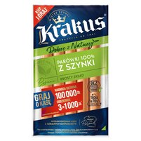 Krakus Parówki 100 % z szynki 185 g