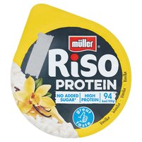 Müller Riso Protein Deser mleczno-ryżowy z sosem o smaku waniliowym 180 g