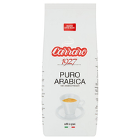 Carraro Puro Arabica Mieszanka kawy palonej w ziarnach 500 g