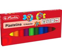 HERLITZ PLASTELINA 12 KOLORÓW