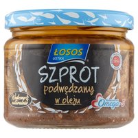 Łosoś Ustka Szprot podwędzany w oleju 250 g