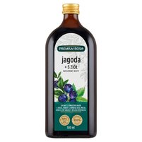 Premium Rosa Suplement diety sok jagoda + 5 ziół 500 ml