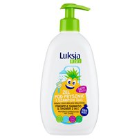 Luksja Kids Żel pod prysznic i szampon 2w1 ananas 500 ml