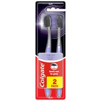 Colgate High Density Charcoal Szczoteczka do zębów miękka SOFT 2 sztuki