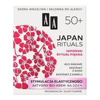 AA Japan Rituals Stymulacja elastyczności aktywny bio-krem na dzień 50+ 50 ml