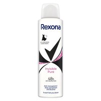 Rexona Invisible Pure Antyperspirant w aerozolu 150 ml