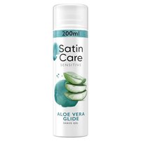 Gillette Satin Care Sensitive Aloe Vera Glide Żel do golenia 200 ml