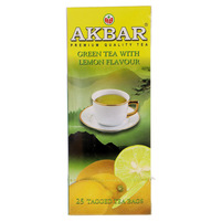 Akbar herbata zielona z cytryną 37,50g