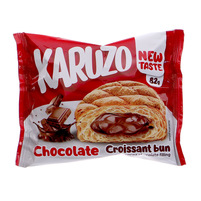 Karuzo bułka croissant z nadzieniem kakowym z czekoladą 82g