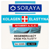 Soraya Kolagen + Elastyna Regenerujący krem półtłusty na dzień i na noc 50 ml