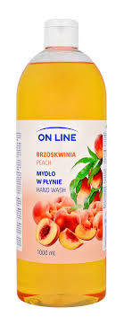 On Line mydło w płynie brzoskwinia zapas 1000ml