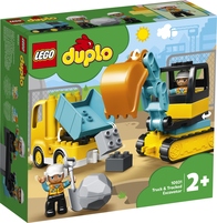 10931 Lego Duplo ciężarówka i koparka gąsienicowa