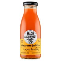 Bracia Sadownicy Sok tłoczone jabłko z marchewką 250 ml