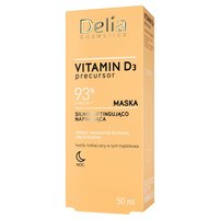 Delia Cosmetics Vitamin D3 Precursor Maska silnie liftingująco napinająca na noc 50 ml