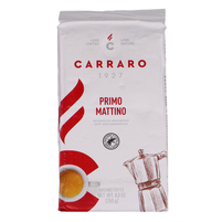 Carraro primo mattino  mieszanka mielonej i palonej kawy 250g