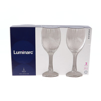 LUMINARC KOMPLET 3 KIELISZKOW DO WINA 190ML