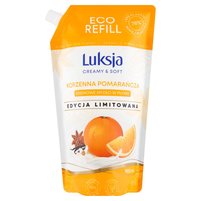 Luksja Creamy & Soft Kremowe mydło w płynie korzenna pomarańcza 900 ml