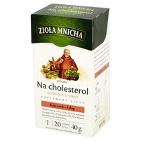 Big-Active Zioła Mnicha Na cholesterol Suplement diety Herbatka ziołowa 40 g (20 torebek)