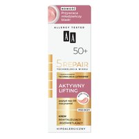 AA Technologia Wieku 5Repair 50+ Aktywny Lifting krem pod oczy rewitalizujaco-rozświetlający 15 ml