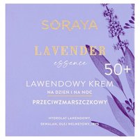 Soraya Lavender Essence Lawendowy krem przeciwzmarszczkowy na dzień i na noc 50+ 50 ml