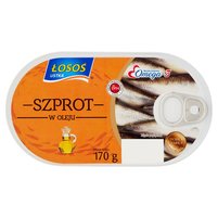 Łosoś Ustka Szprot w oleju 170 g