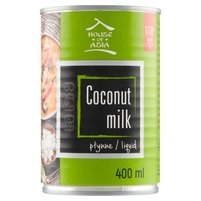 House of Asia Produkt roślinny z kokosa 400 ml