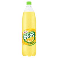 Hortex Ovoc Napój gazowany smak cytryna 1,5 l