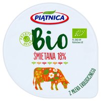 Piątnica Bio Śmietana 18% 200 g