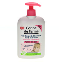 CORINE DE FARME BEBE SZAMPON I ŻEL MYJĄCY 500ML