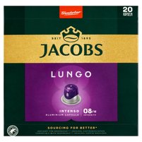 Jacobs Lungo Intenso Kawa mielona w kapsułkach 104 g (20 sztuk)
