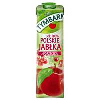 TYMBARK Sok 100% Polskie Jabłka z Czerwoną Porzeczką 1l