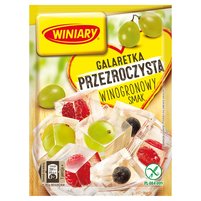 Winiary Galaretka przezroczysta winogronowy smak 71 g