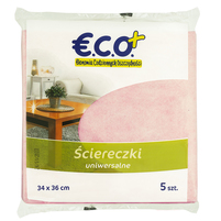 €.C.O.+  Ściereczki uniwersalne 5szt