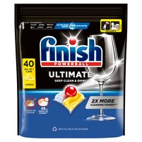 Finish Ultimate Lemon Kapsułki do mycia naczyń w zmywarce 516 g (40 sztuk)