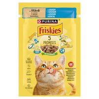 Friskies Karma dla kotów w sosie z łososiem 85 g