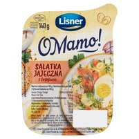 Lisner O Mamo! Sałatka jajeczna z łososiem 140 g