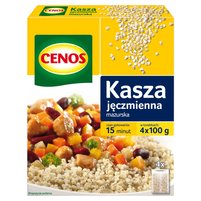 Cenos Kasza jęczmienna mazurska 400 g (4 x 100 g)