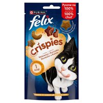 Felix Crispies Przekąski o smaku wołowiny i kurczaka 45 g