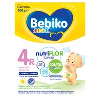 Bebiko Junior 4R Odżywcza formuła na bazie mleka dla dzieci powyżej 2. roku życia 600 g