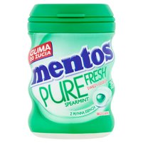 Mentos Pure Fresh Spearmint Guma do żucia bez cukru 60 g (30 sztuk)