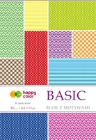 HAPPY COLOR BLOK Z MOTYWAMI BASIC 15 ARKUSZY