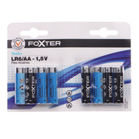 Foxter Baterie alkaiczne LR6/AA-1,5V 8sztuk