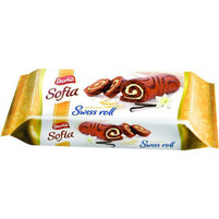 DOMA Swiss roll Sofia Rolada z nadzieniem waniliowym 200 g