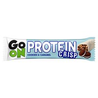 Go On Protein Crisp Proteinowy baton z ciasteczkami i karmelem w polewie 50 g