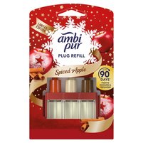 Ambi Pur Spiced Apple 3Volution Wkład do elektrycznego odświeżacza powietrza, , 20 ml