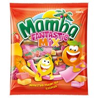 Mamba Fantastic Mix Gumy rozpuszczalne o smakach owocowych 140 g