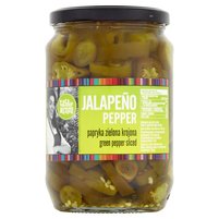 Casa de Mexico Papryka zielona Jalapeño krojona 670 g