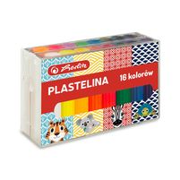 HERLITZ plastelina 16kol. CUTE animals