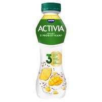 Activia Jogurt siemię lniane mango ananas 280 g